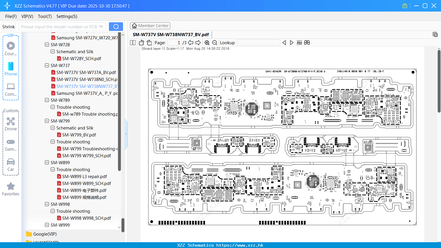 Samsung SM-W737V SM-W738NW737_BV